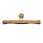 QN-WYNWOOD-PL-L-VBS Wynwood 2 Light Large Picture Light Vintage Brass