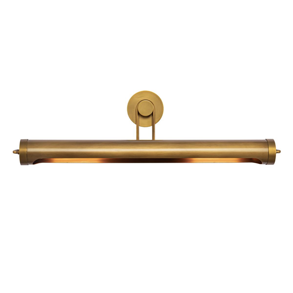 QN-WYNWOOD-PL-L-VBS Wynwood 2 Light Large Picture Light Vintage Brass