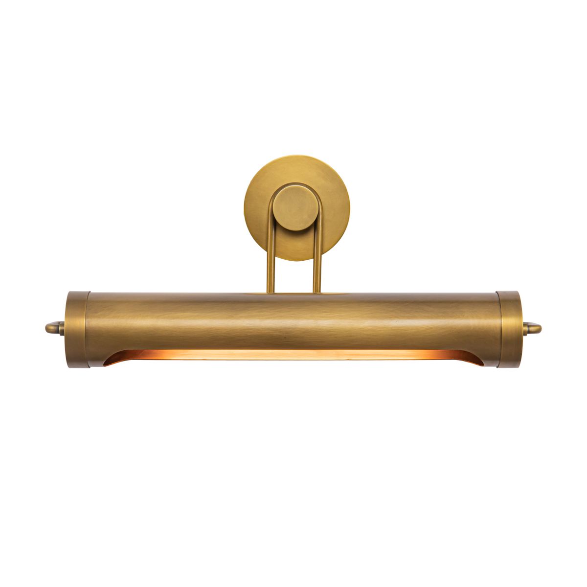 QN-WYNWOOD-PL-M-VBS Wynwood 2 Light Medium Picture Light Vintage Brass