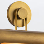QN-WYNWOOD-PL-M-VBS Wynwood 2 Light Medium Picture Light Vintage Brass