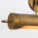 QN-WYNWOOD-PL-M-VBS Wynwood 2 Light Medium Picture Light Vintage Brass