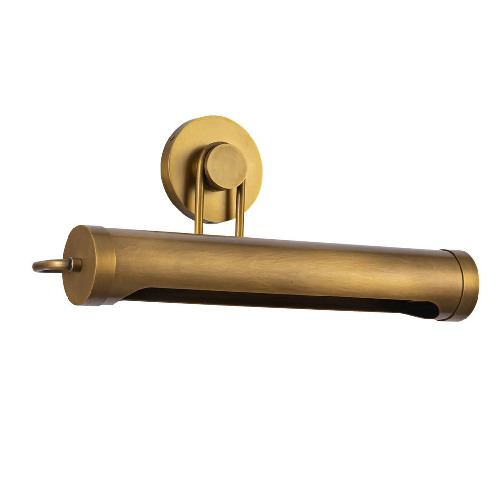 QN-WYNWOOD-PL-M-VBS Wynwood 2 Light Medium Picture Light Vintage Brass