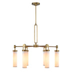 QN-WYNWOOD6-VBS Wynwood 6 Light Chandelier Vintage Brass