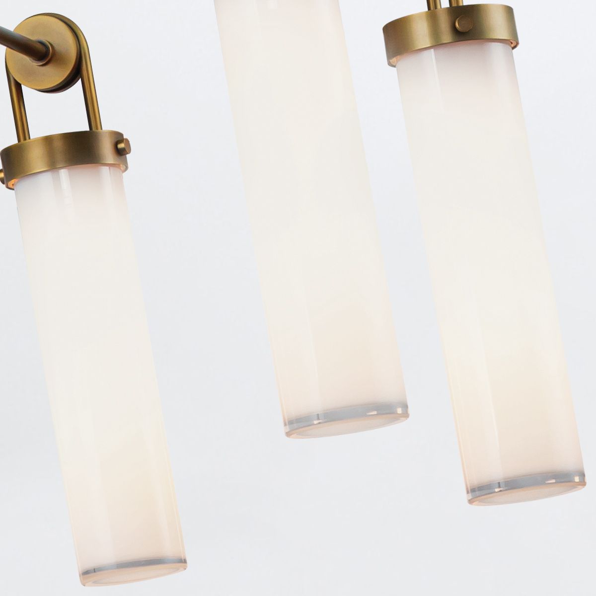 QN-WYNWOOD6-VBS Wynwood 6 Light Chandelier Vintage Brass